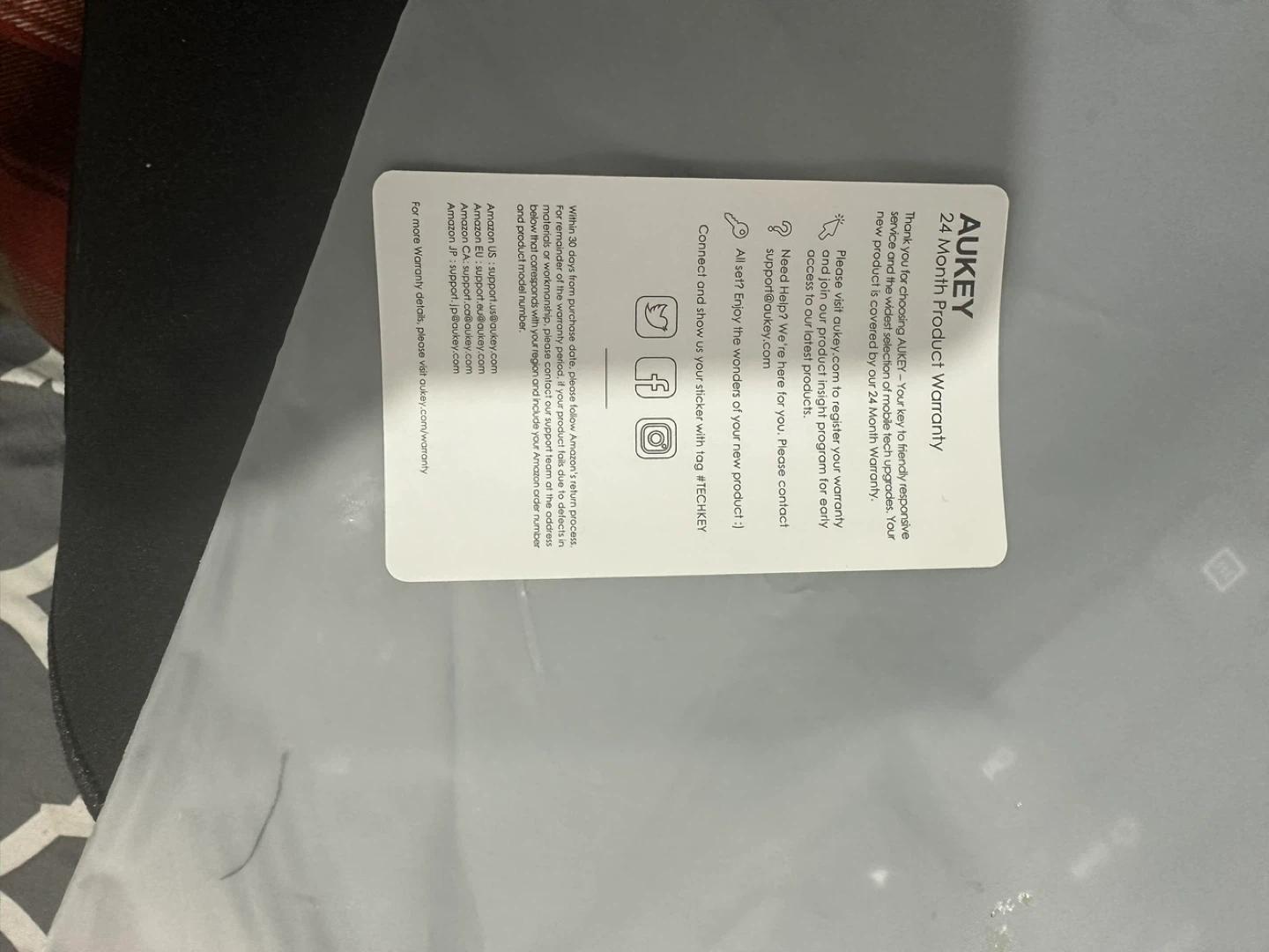 AUKEY KM-01 Mouse Pad - photo 4