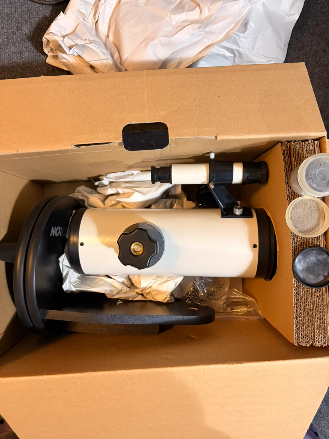 Celestron FirstScope 76 Tabletop Reflector Telescope - photo 2