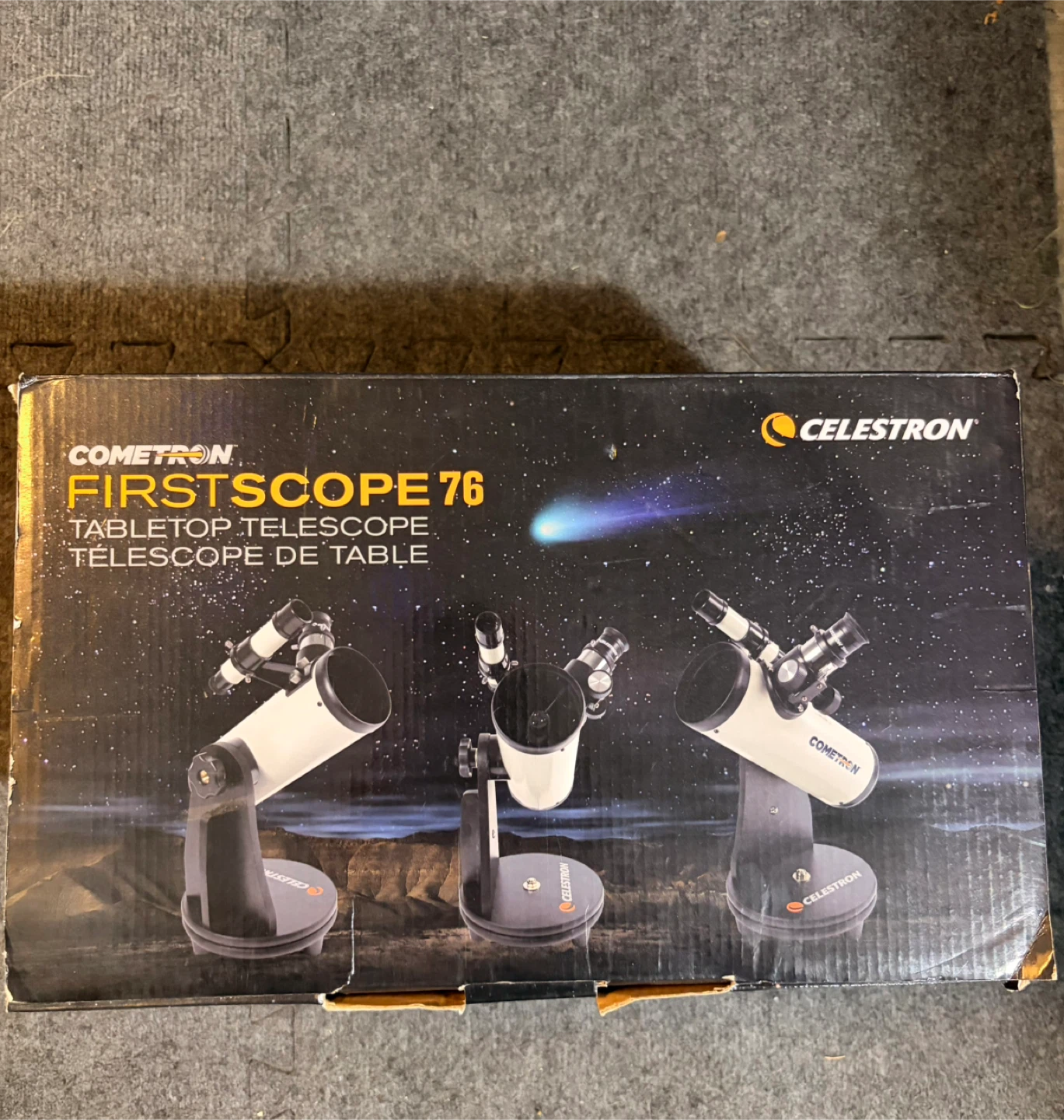 Celestron FirstScope 76 Tabletop Reflector Telescope - photo 4