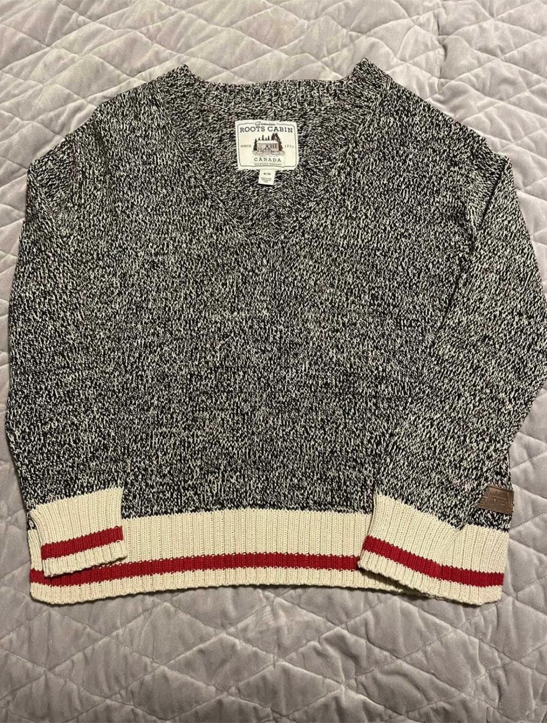 Roots medium Cabin V-Neck Sweater