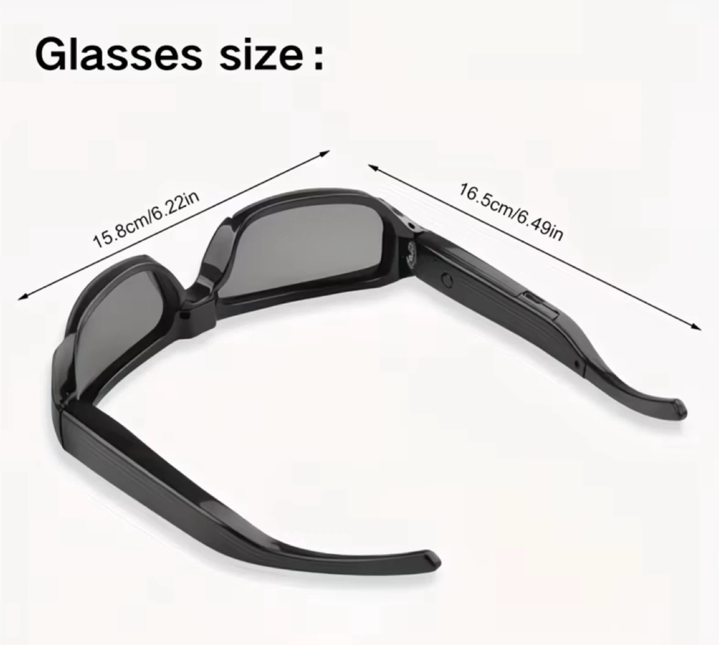 1080P HD Video Recording Glasses with TF Card Slot - photo 4