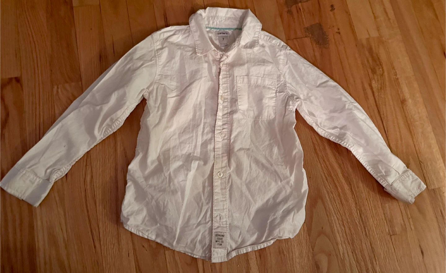 Boys White Shirt and polo
