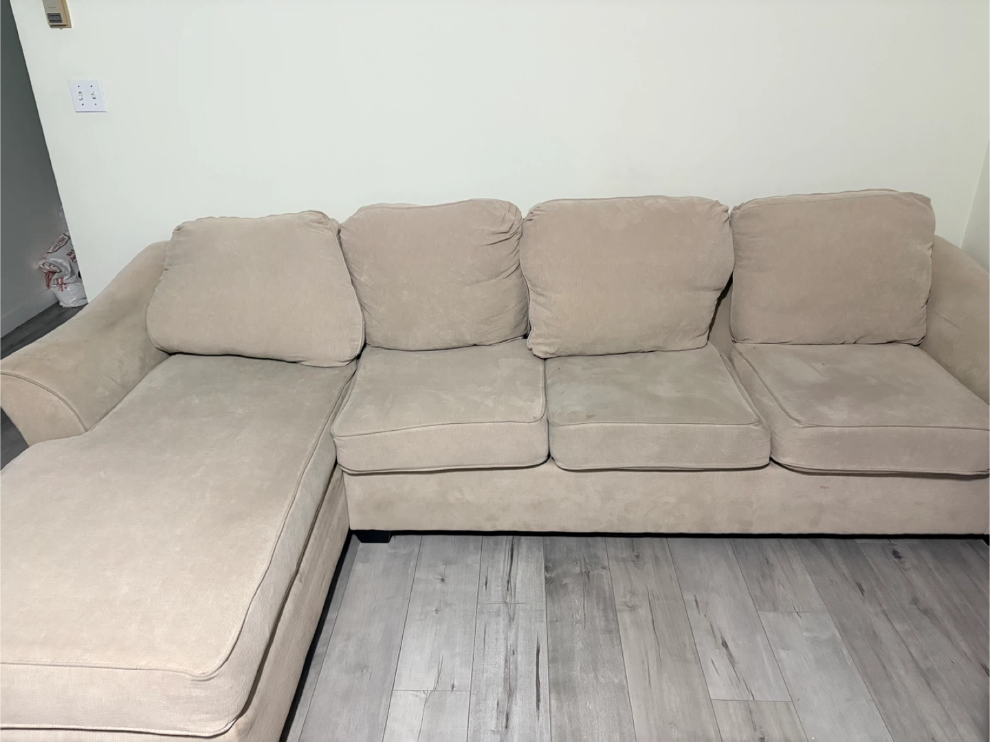 Beige Sectional Sofa