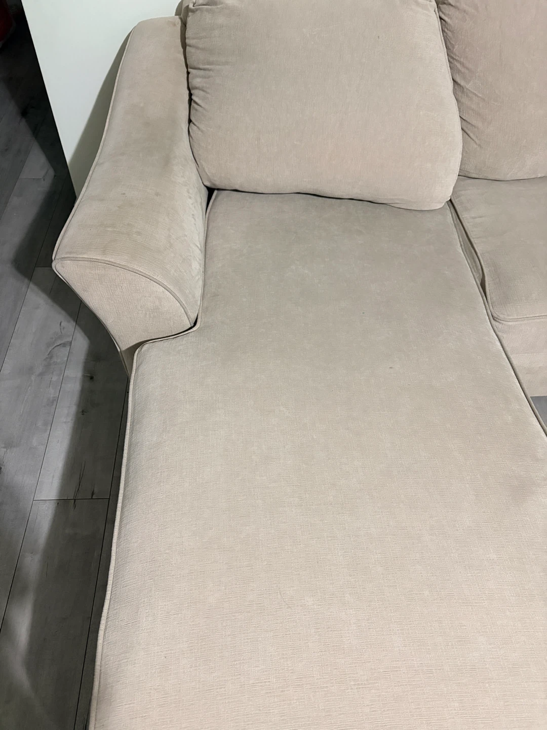 Beige Sectional Sofa - photo 4