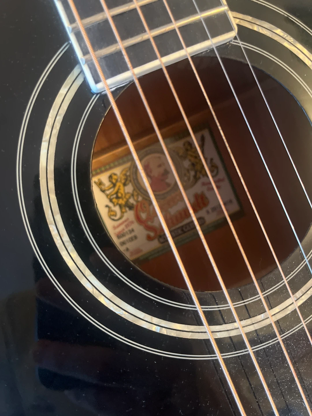 Oscar Schmidt Acoustic Guitar - photo 3