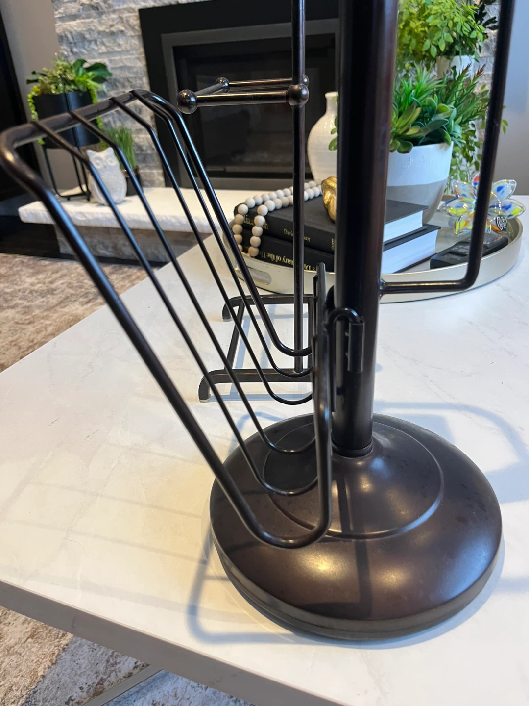 Metal Toilet Paper Rack and hand towel holder - photo 5