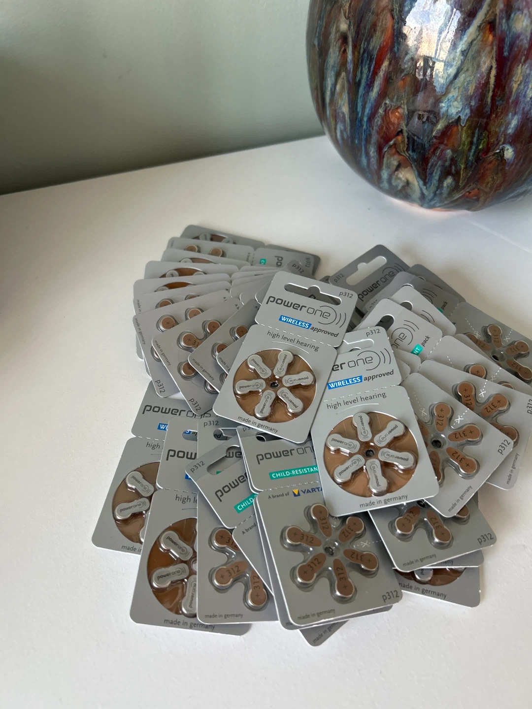 PowerOne p312 Hearing Aid Batteries (Bulk Pack)
