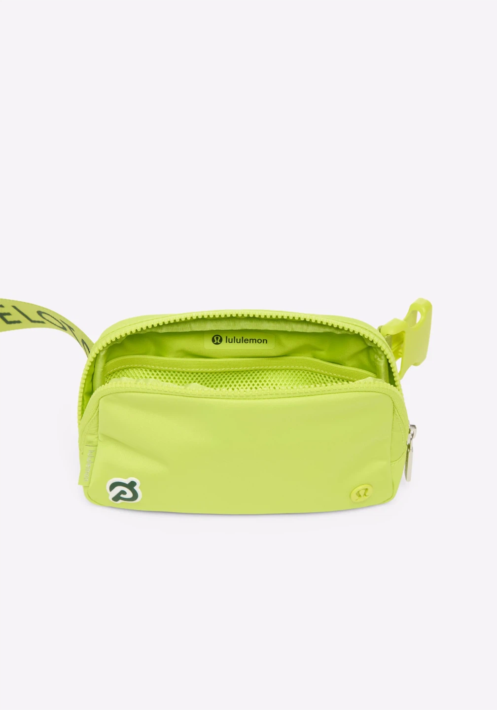 NEW LULULEMON X PELOTON Everywhere 1L Lime Green Belt Bag - photo 3