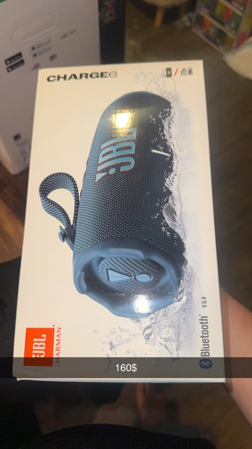 JBL Charge 6 Portable Bluetooth Speaker