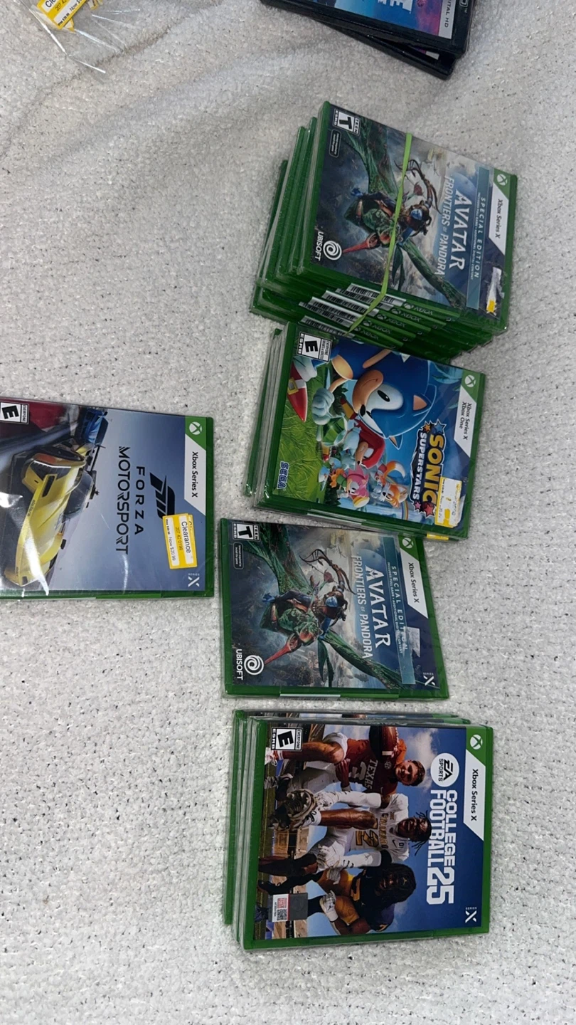 Xbox Avatar, Sonic Sup Forza , College Football 25