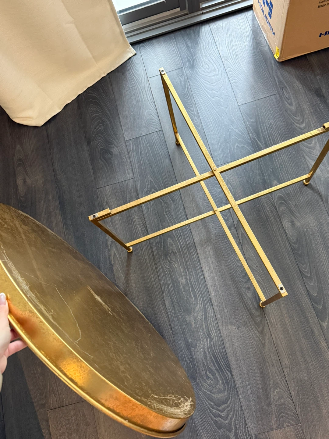 Ekta Lift Top Cross Legs Coffee Table - photo 2