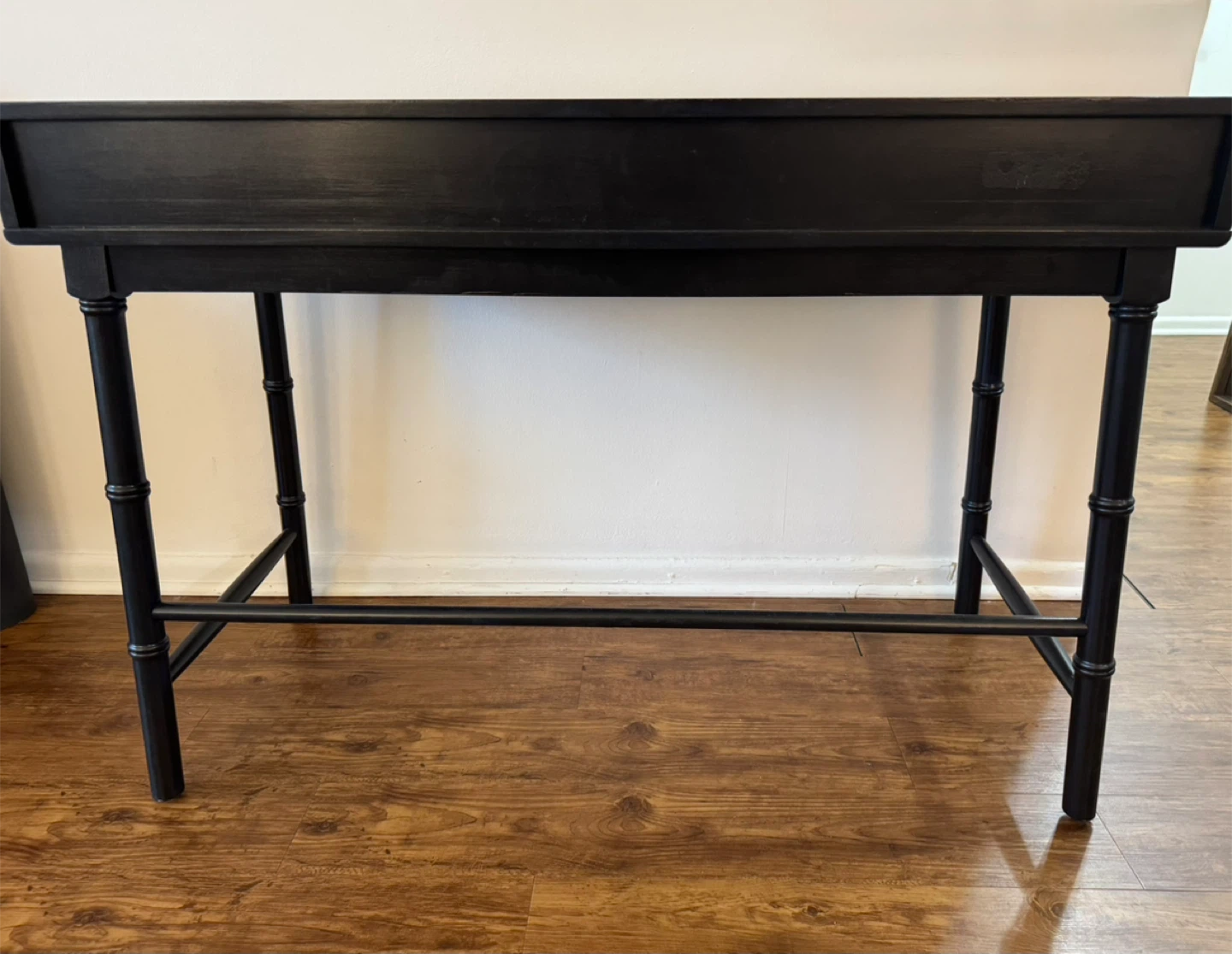 Black desk with Gold Drawer Pulls - photo 5