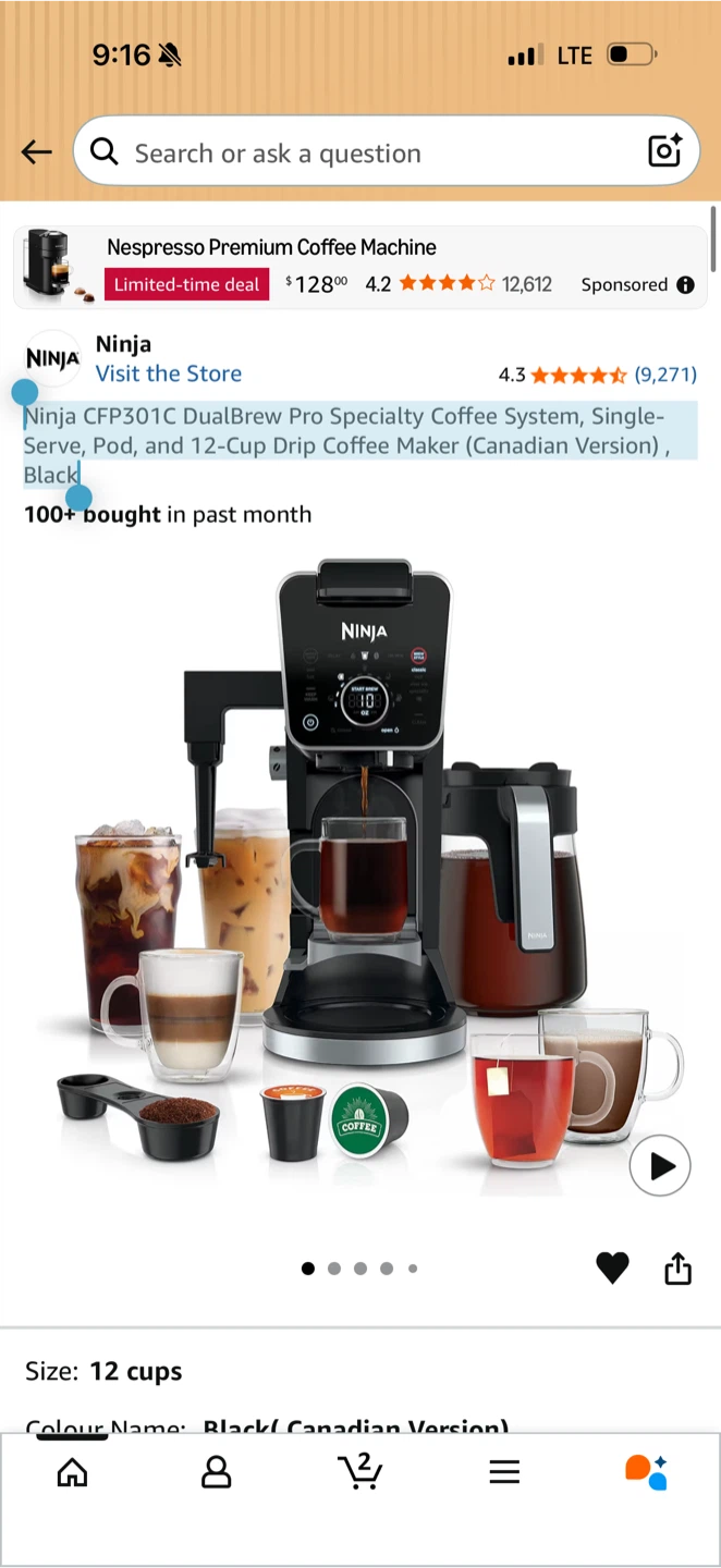 Ninja CFP301C DualBrew Pro Specialty Coffee System - photo 5