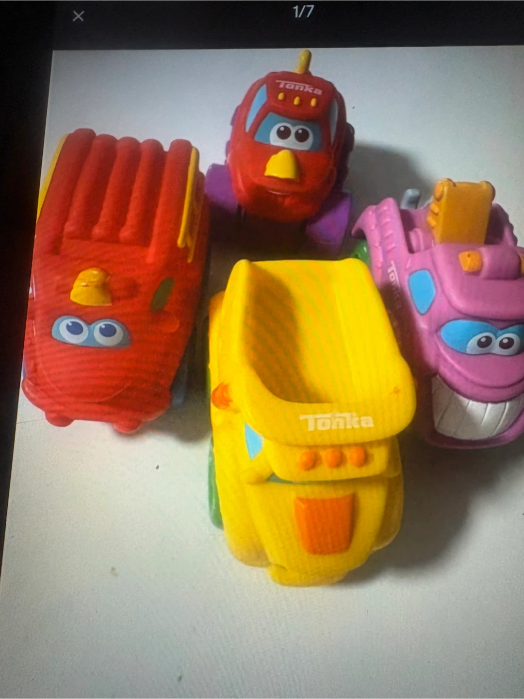 Lot de 4 camions Tonka pour tout-petits