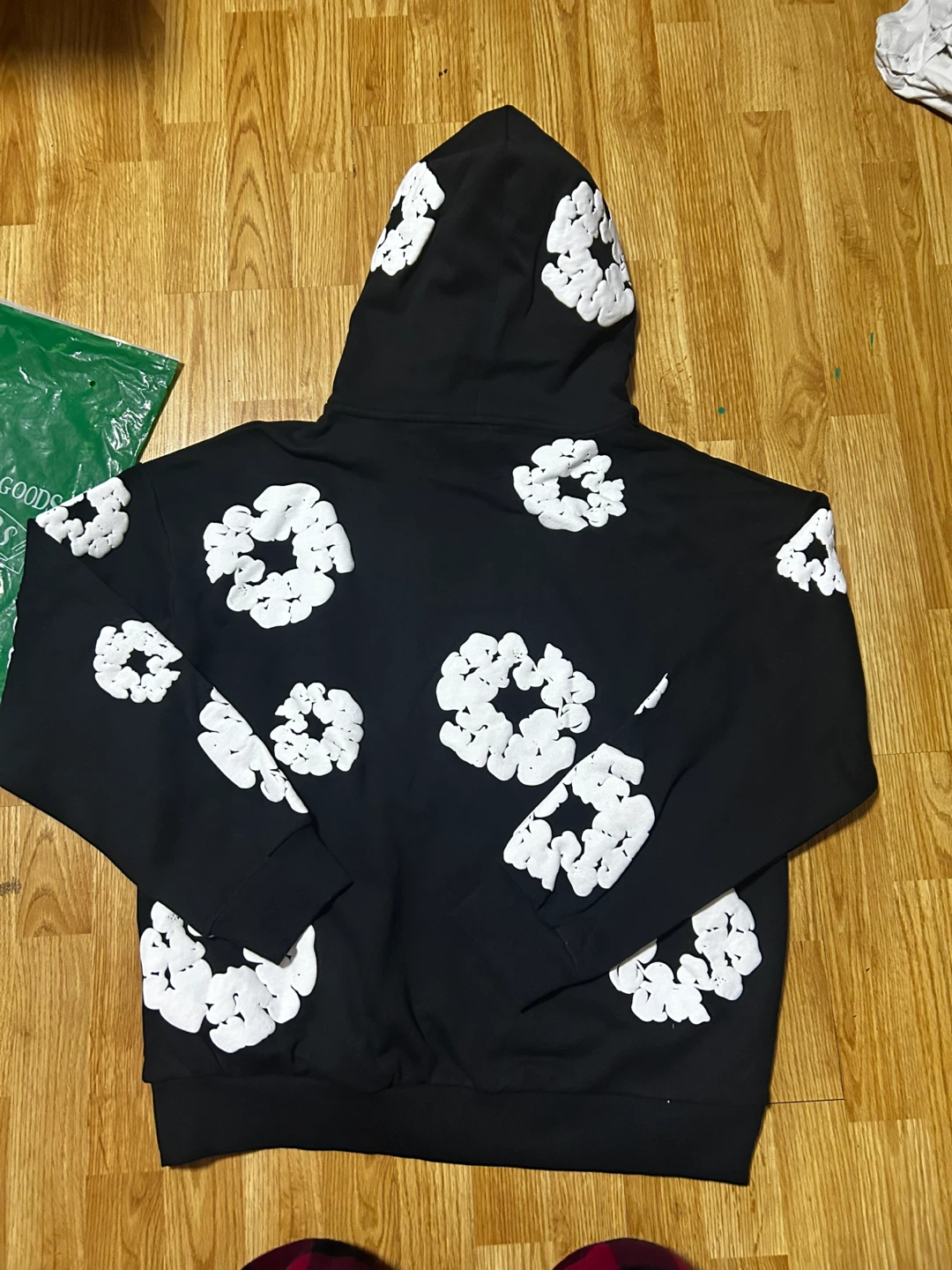 Denim Tears Black Hoodie - photo 2