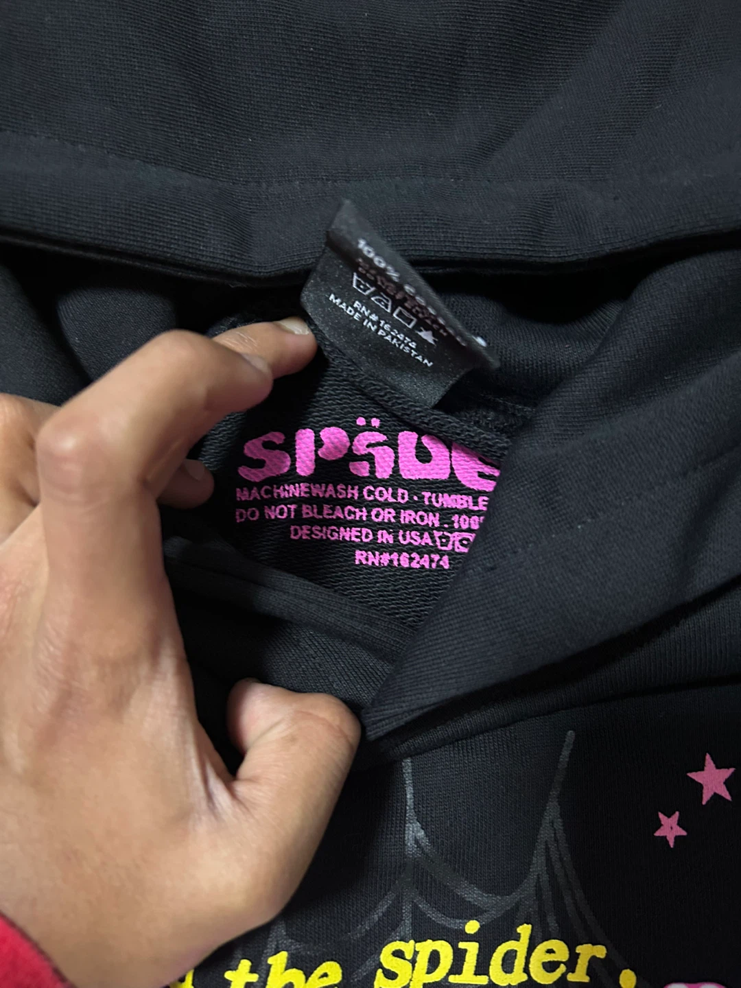 Spider hoodie black - photo 3