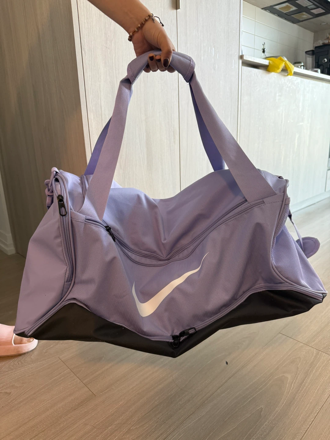 Nike Duffel Bag - Lavender-soccer bag