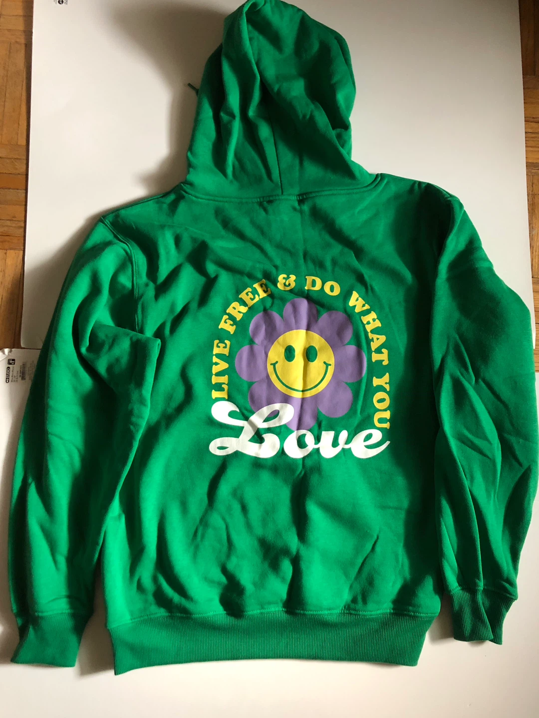 Green & Red Graphics Hoodie, Brand-new $8 each - photo 3