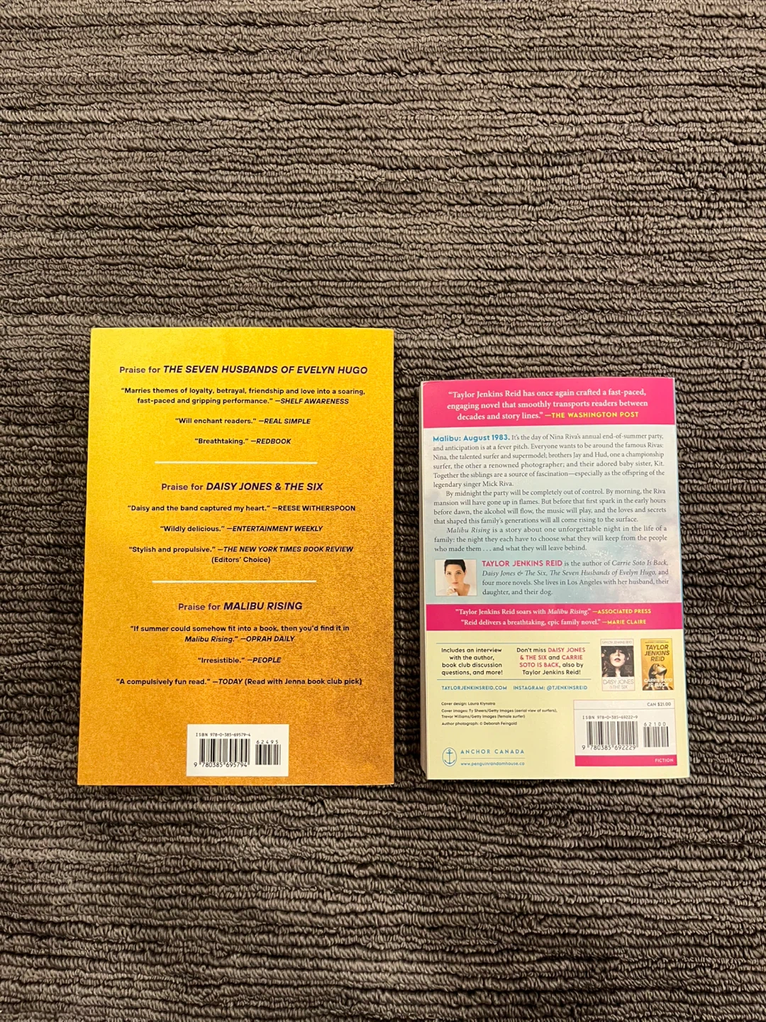 Taylor Jenkins Reid Paperback Novel - photo 2
