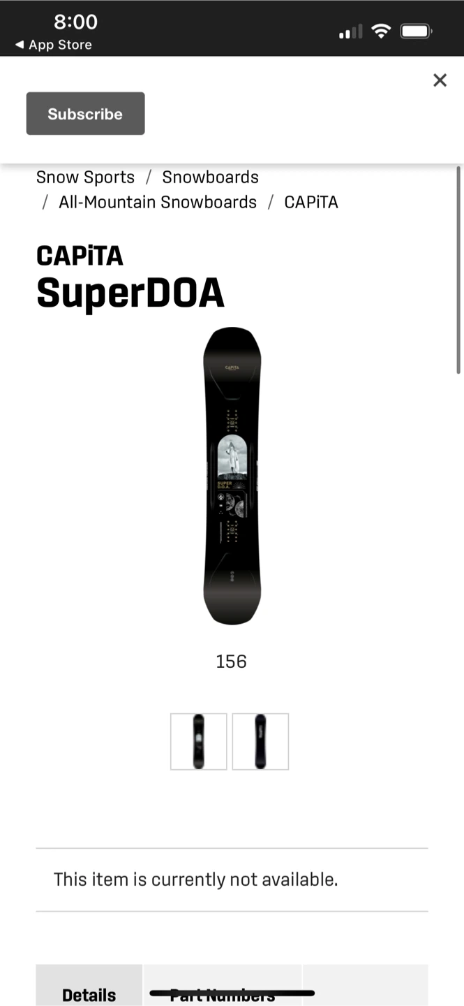 CAPiTA SuperDOA 156cm - photo 3