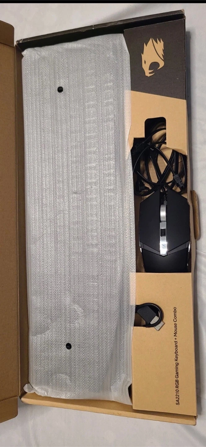 iBUYPOWER SA210 RGB Gaming Keyboard + Mouse Combo - photo 2