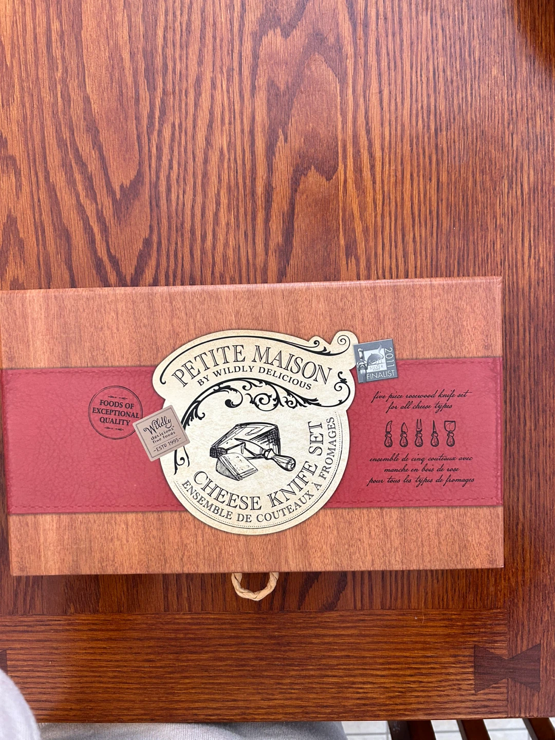 NEW Petite Maison by Wildly Delicious Cheese Knife Set - photo 2