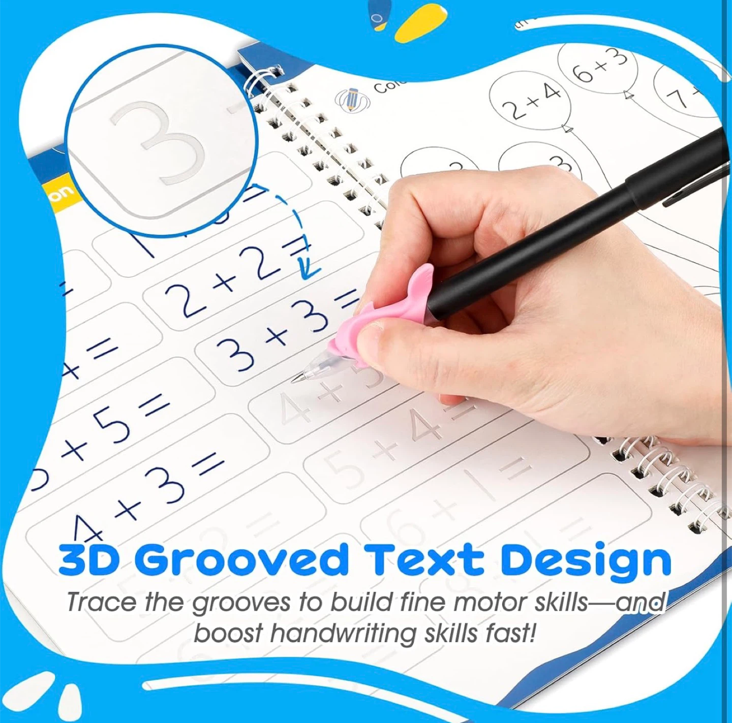 Magic Grooved Handwriting Practice Book Set - photo 3