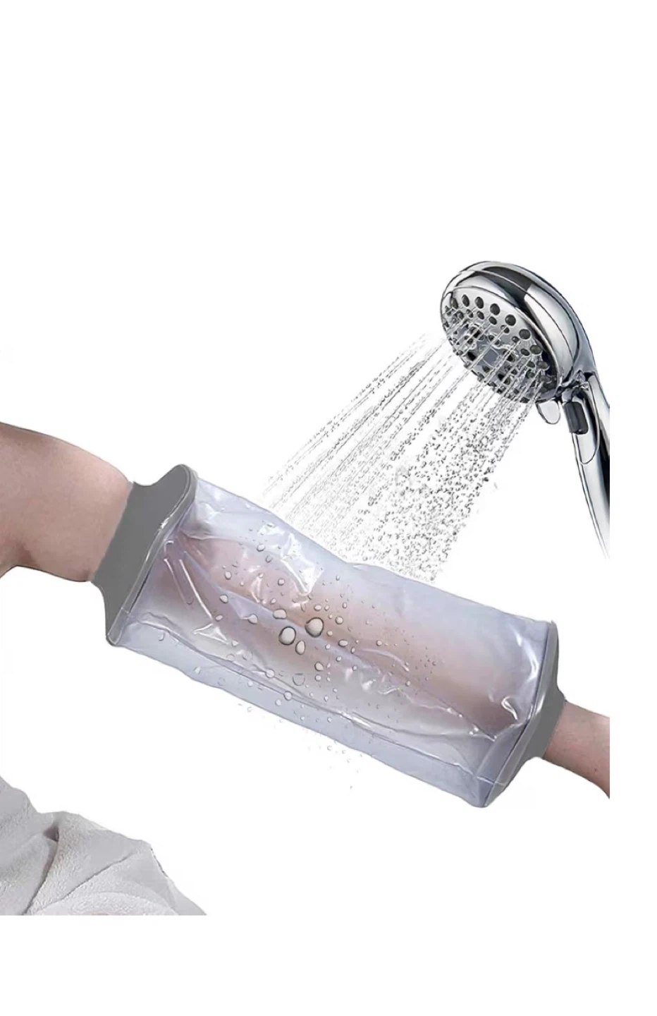 PICC Line Shower Cover for Upper Arm - Gray - photo 3