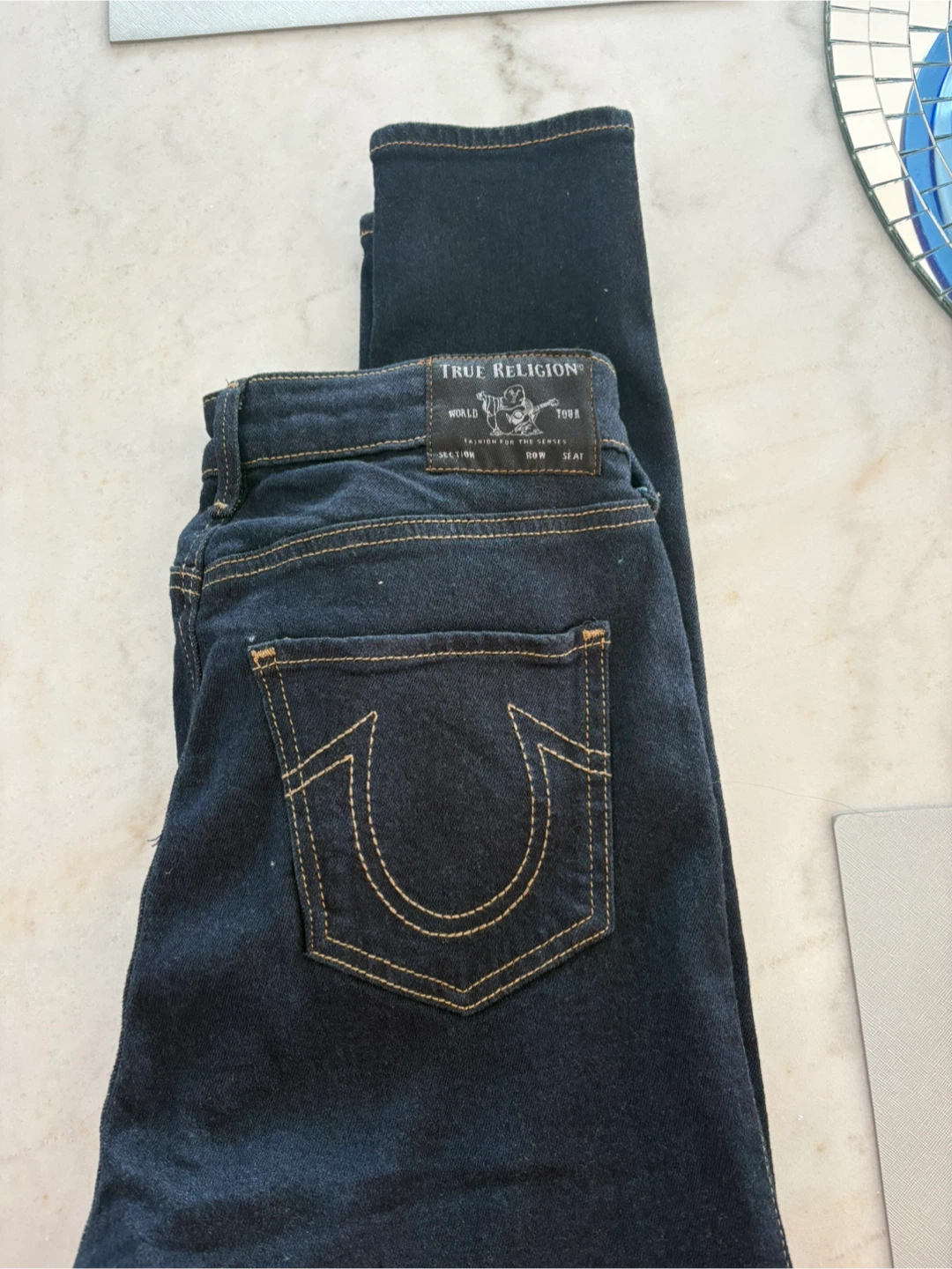 True Religion Women's Dark Wash Jeans - photo 2