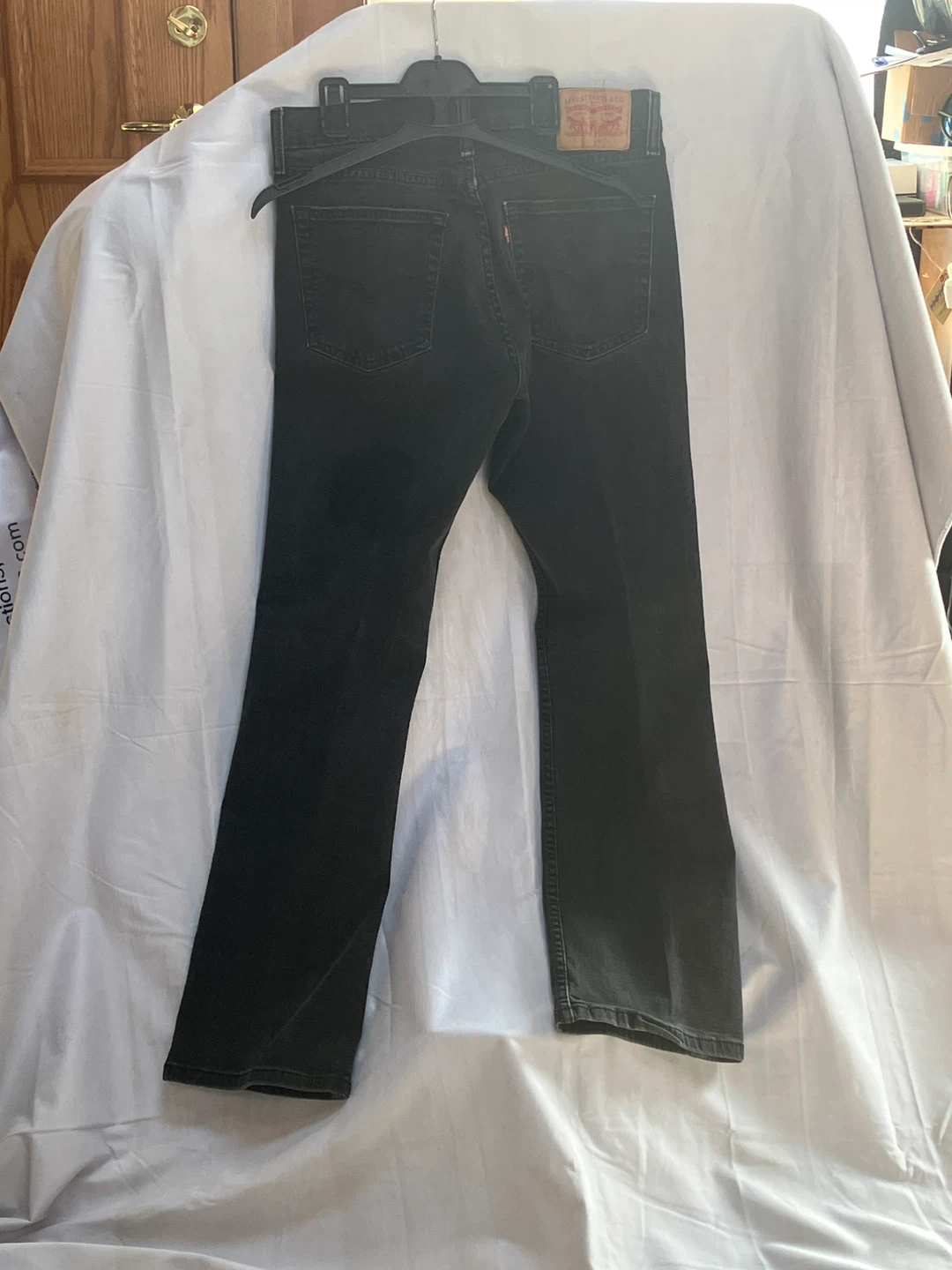 Levi's Men's 514 Straight Fit Jeans Black Size 34x32 - photo 2