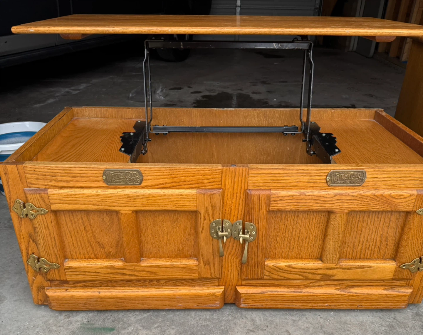 Coffee table with Lift Top and nightstand - photo 5
