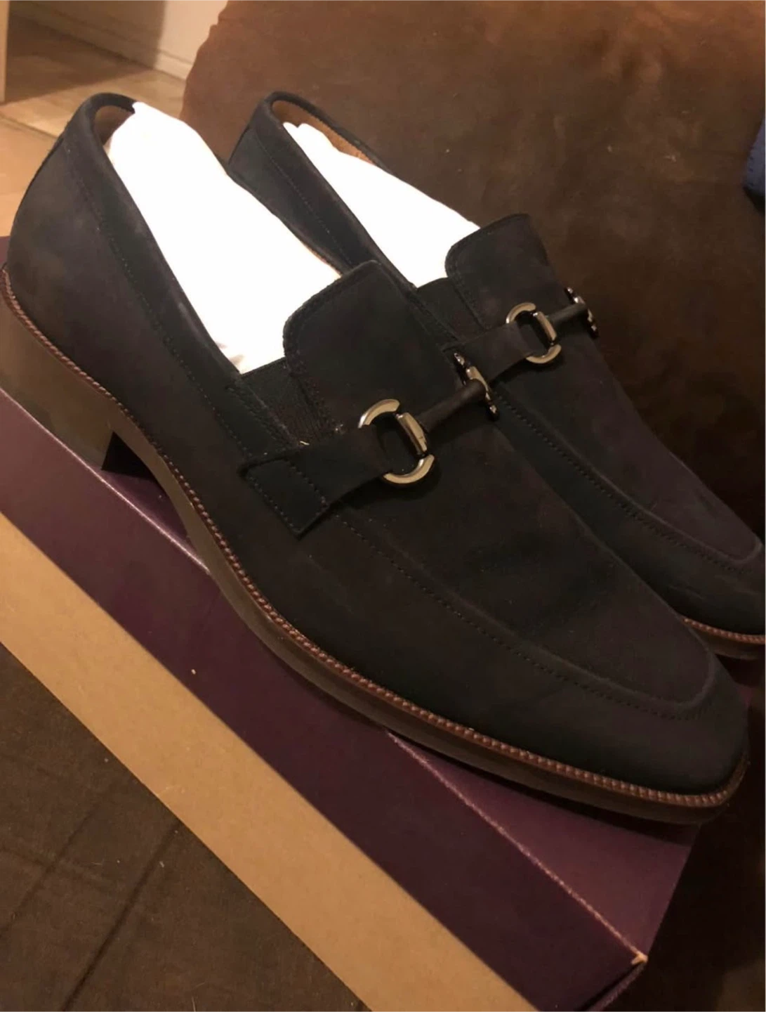 Johnston & Murphy Men's Black Loafers Size 10D - photo 5