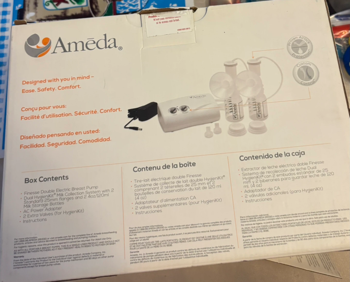 Double electric breast pump - photo 2