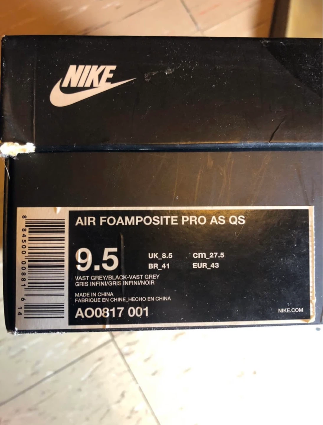 Nike Air Foamposite Pro Size 9.5 - photo 2