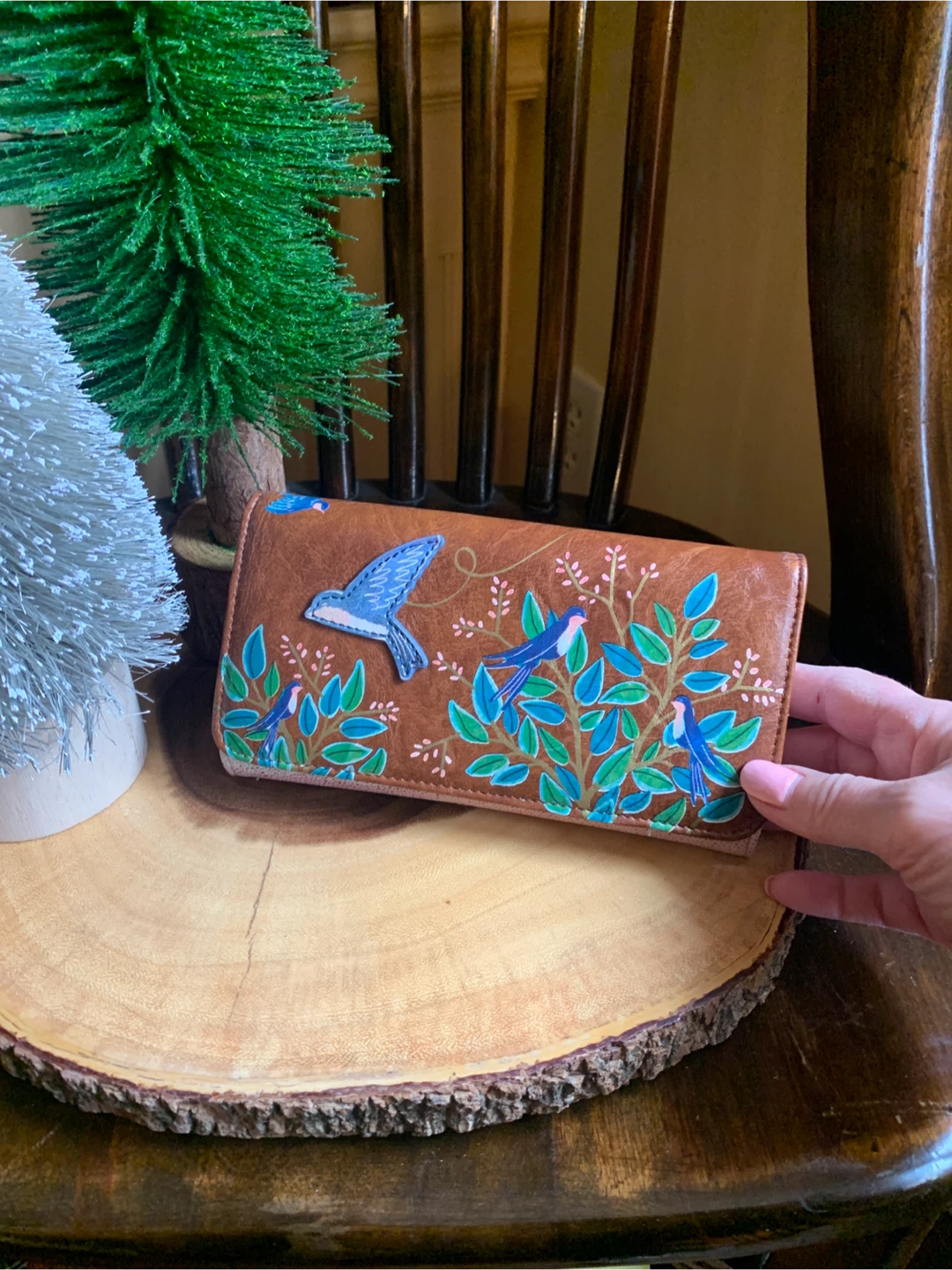 House of Disaster Wallet in Secret Garden