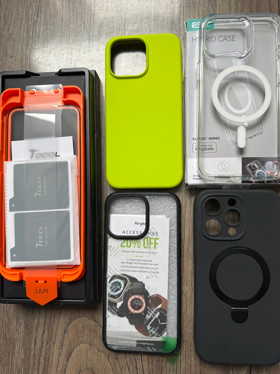 iPhone 15 Pro Max Case & Screen Protector