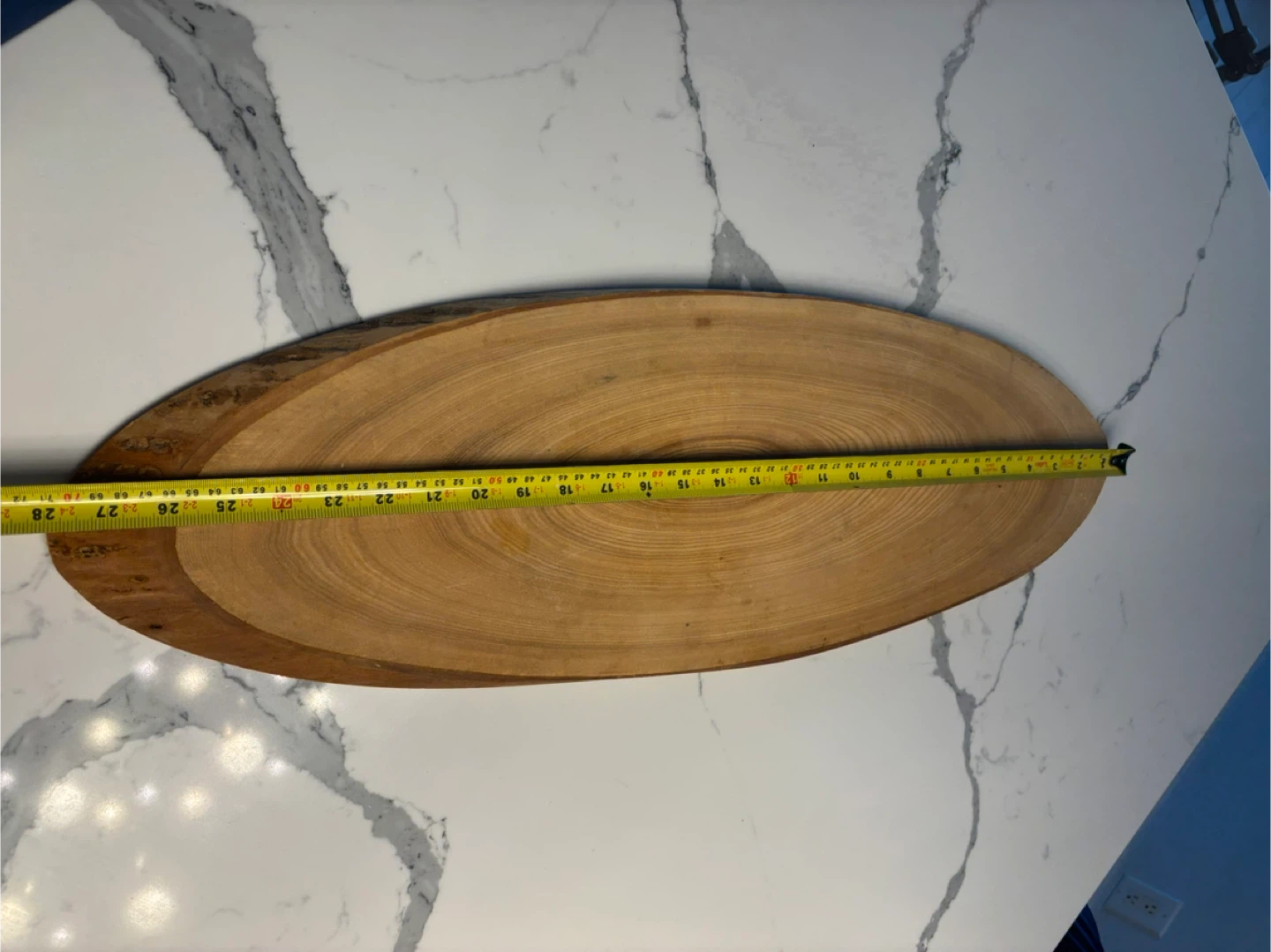 Oval Wood Serving Board - photo 2