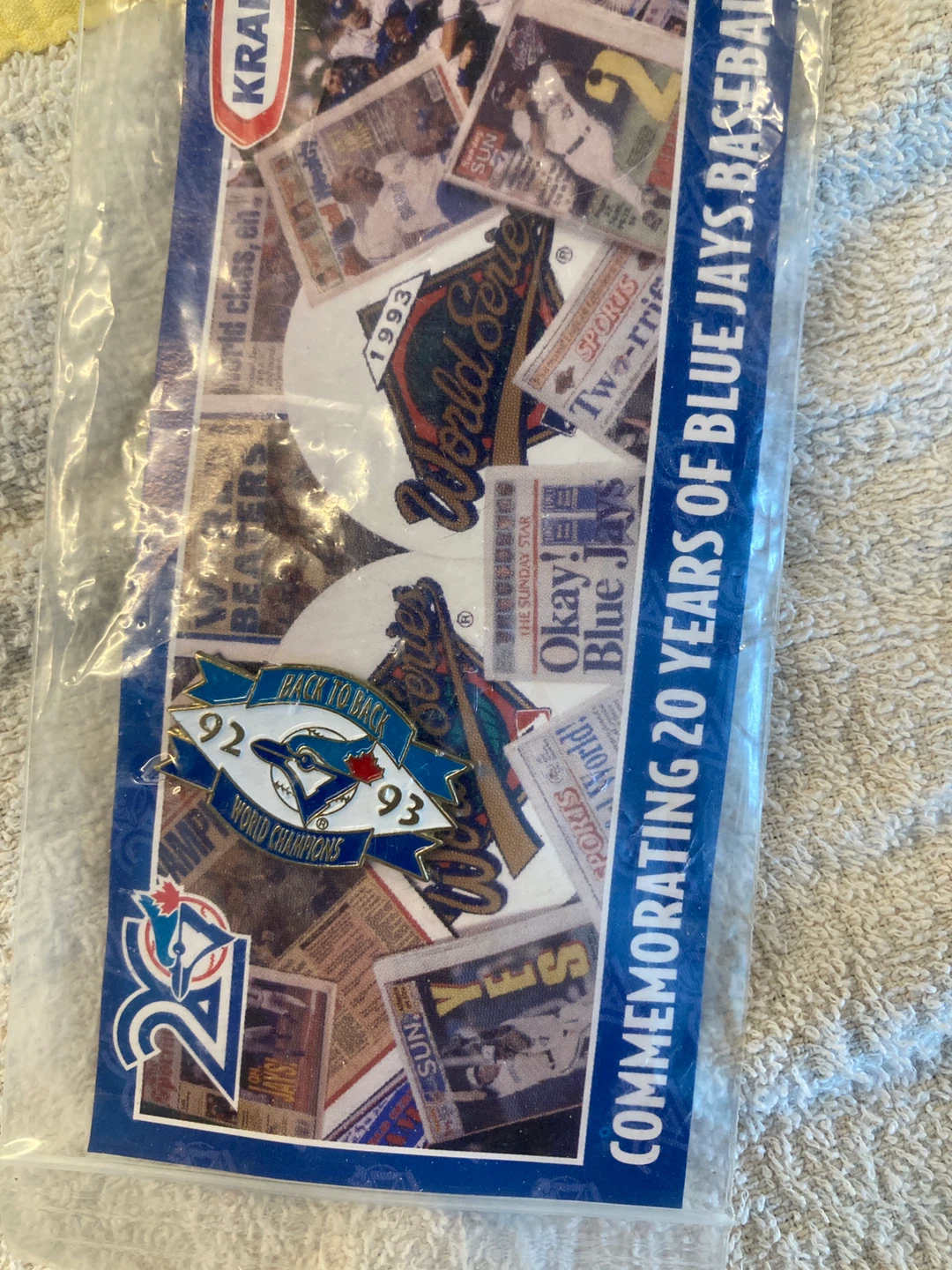 Toronto Blue Jays 20th Anniversary Commemorative Pin
