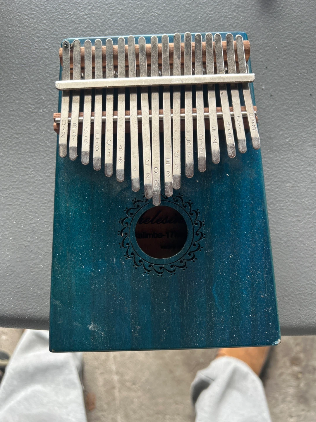 Helesie Kalimba 17-Key Thumb Piano