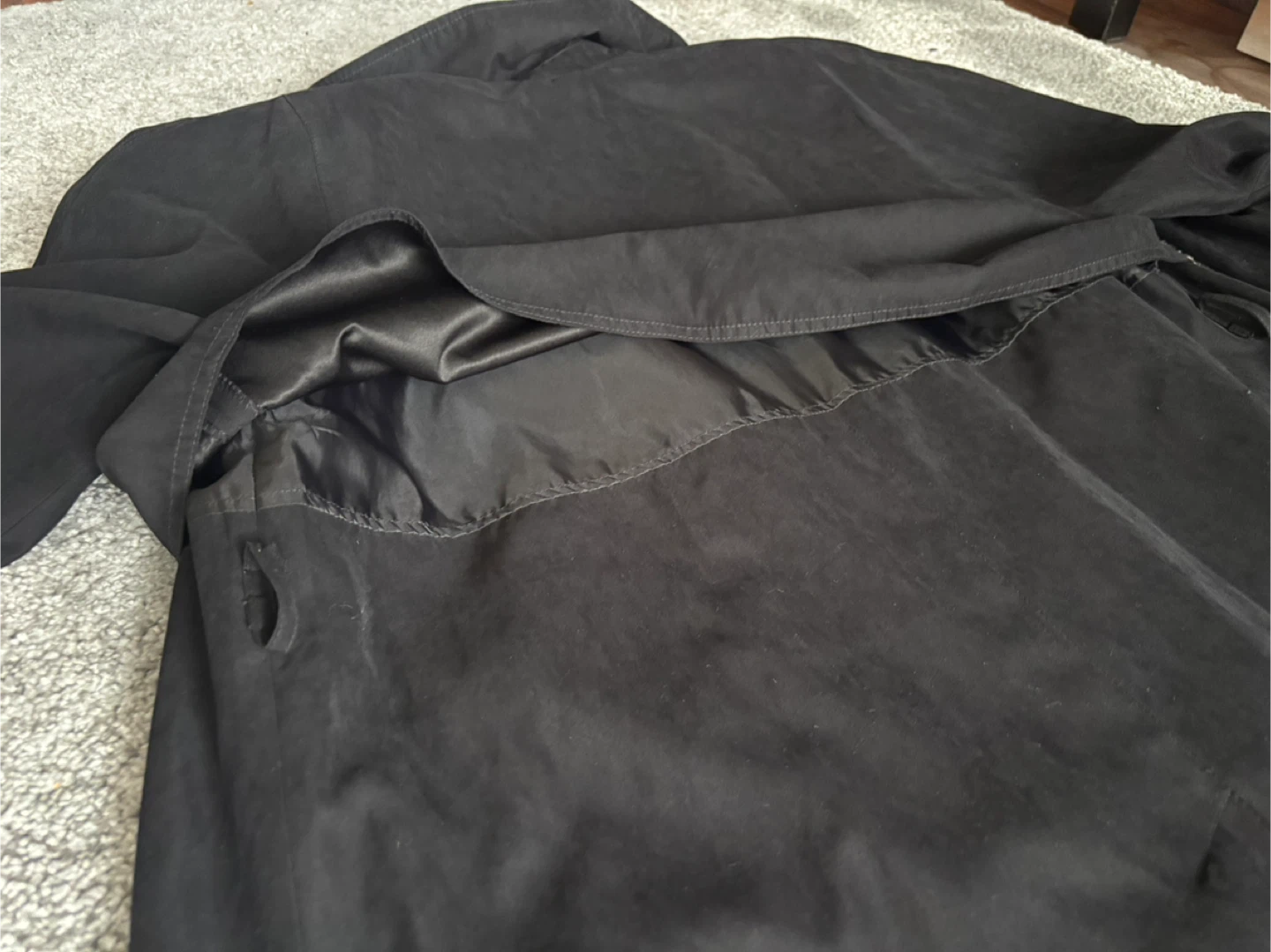 UTEX DESIGN - ladies trench coat, black - photo 5