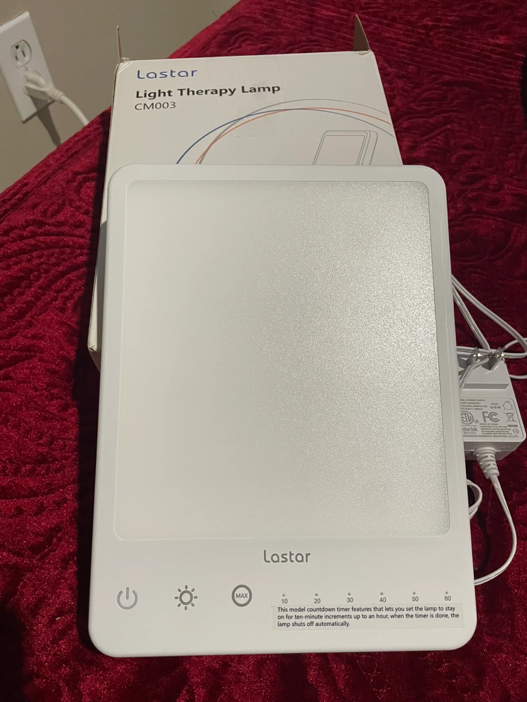 BRAND NEW Lastar Light Therapy Lamp - photo 2