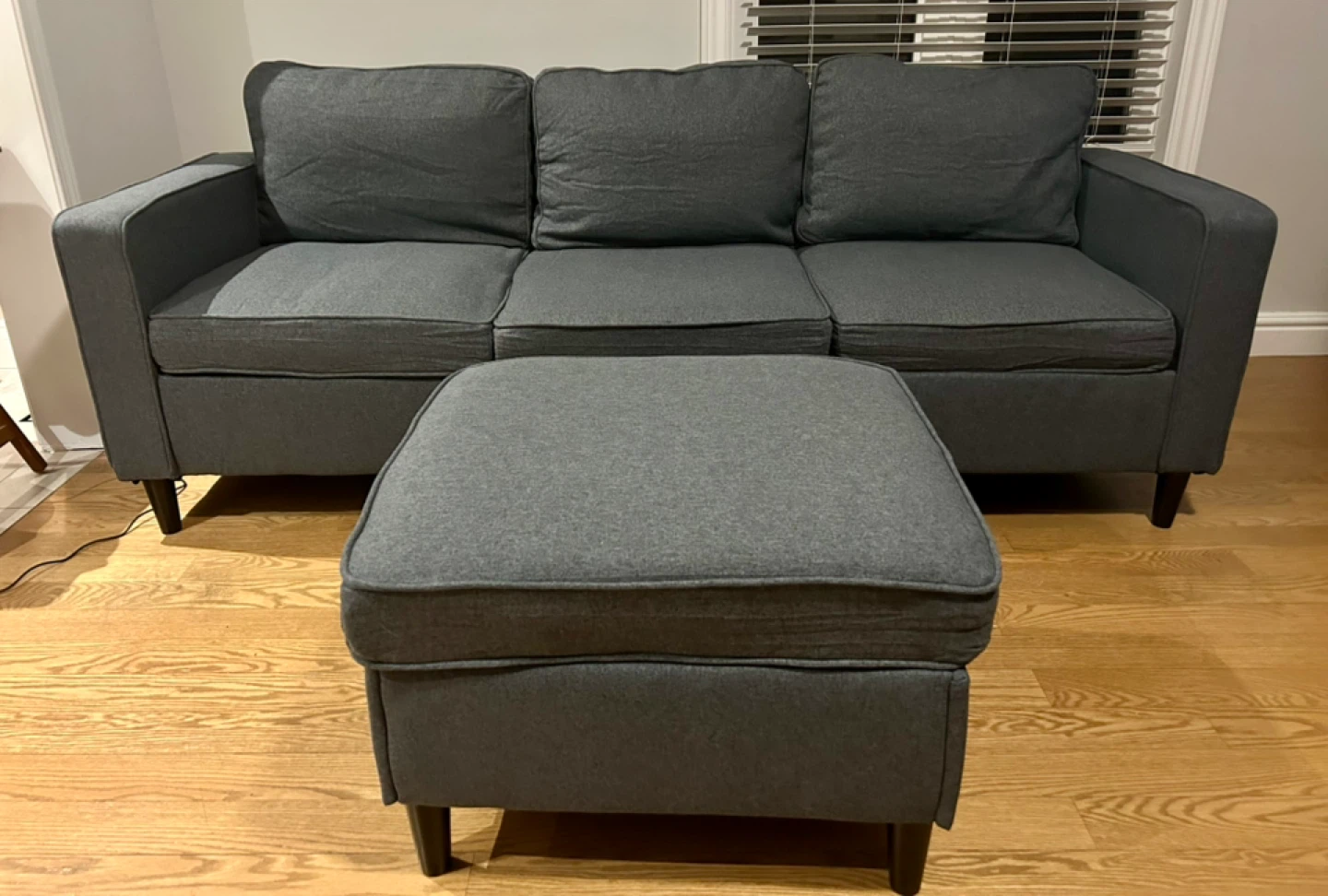 MjKone 3 Seater Sofa with Ottoman - photo 2