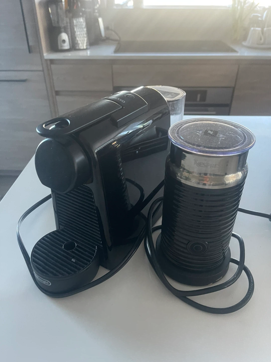 Nespresso VertuoPlus Coffee Machine with Aeroccino Milk Frother