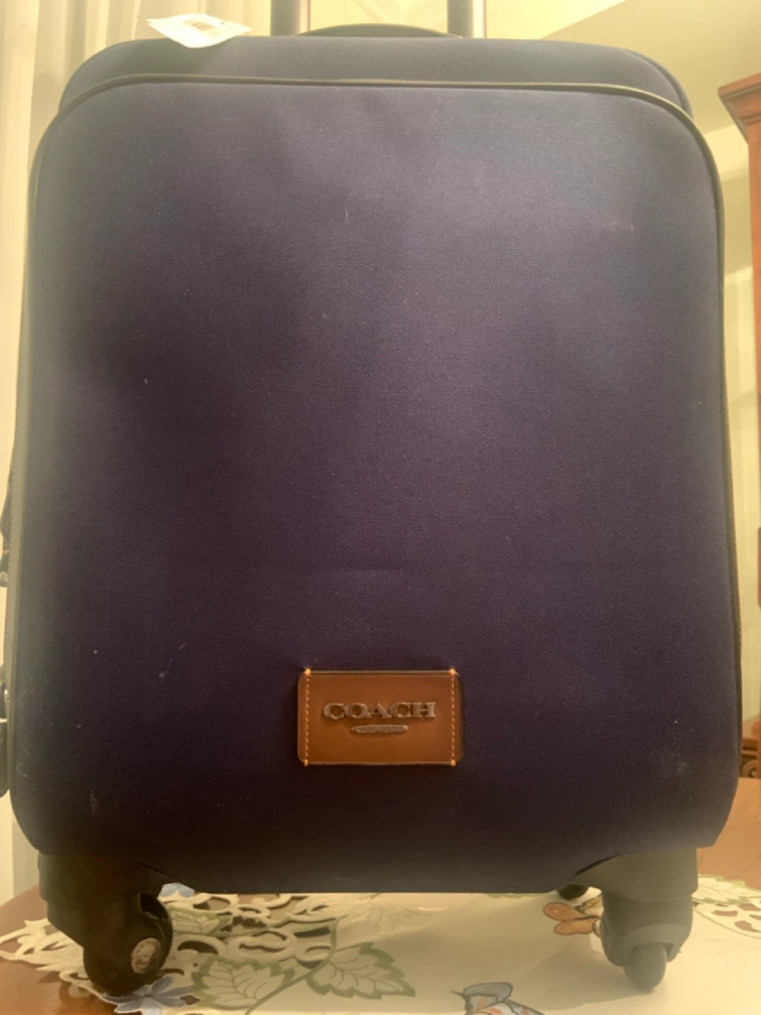Coach New York Rolling Suitcase - Bright Navy - photo 3