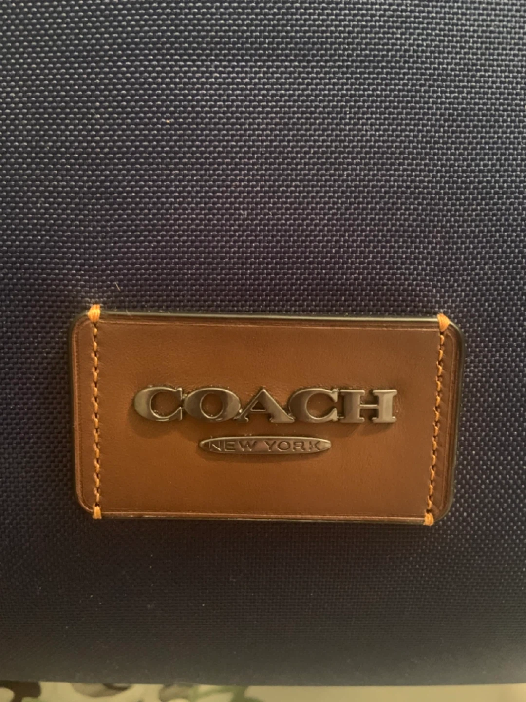 Coach New York Rolling Suitcase - Bright Navy