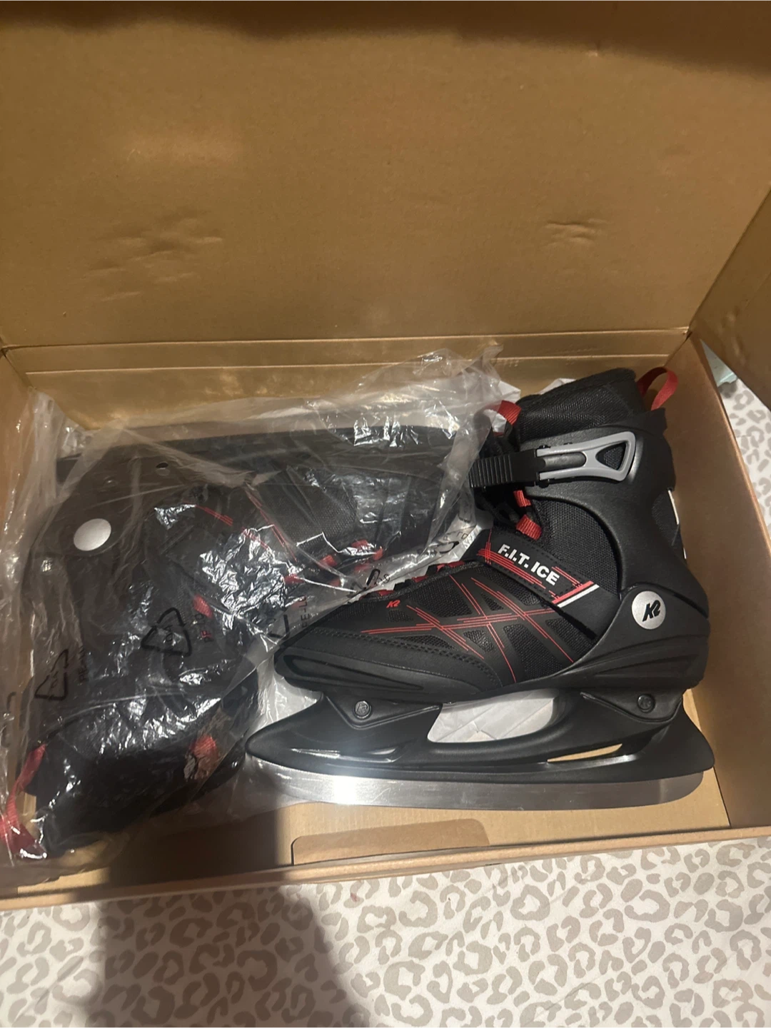 K2 F.I.T. ICE Recreational Ice Skates - Men's Size 6 (US)