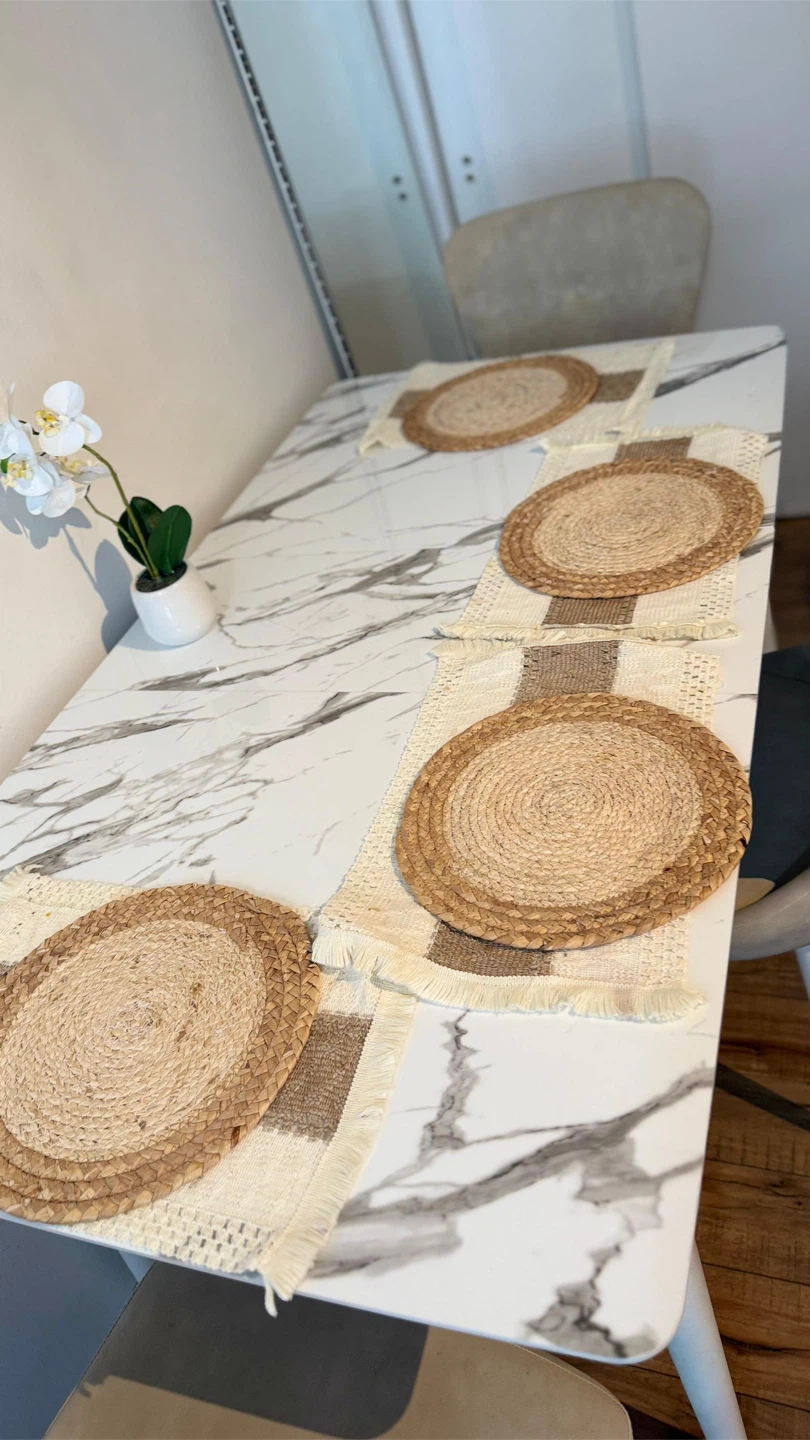 Marble Top Dining Table with 3 Chairs - photo 4