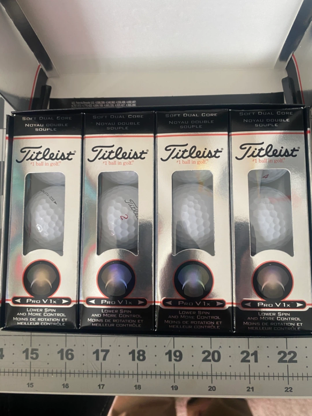 Titleist Pro V1x Golf Balls (4 sleeves) - photo 2