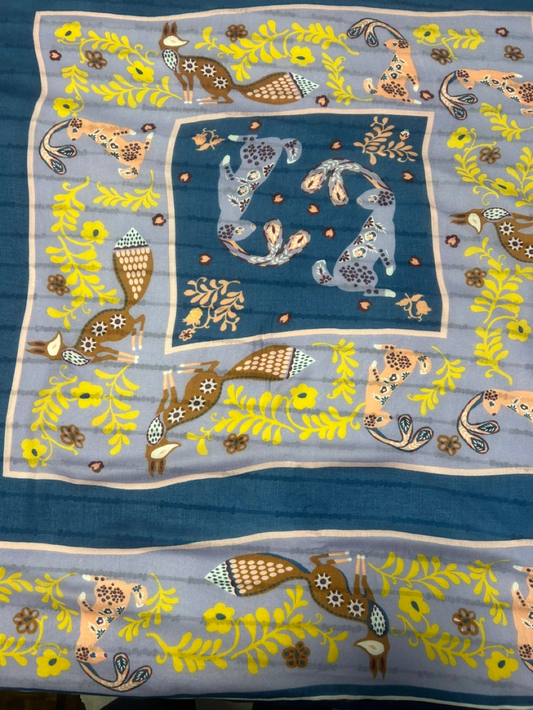 Ann Taylor LOFT Scarf with Woodland Animals - photo 2