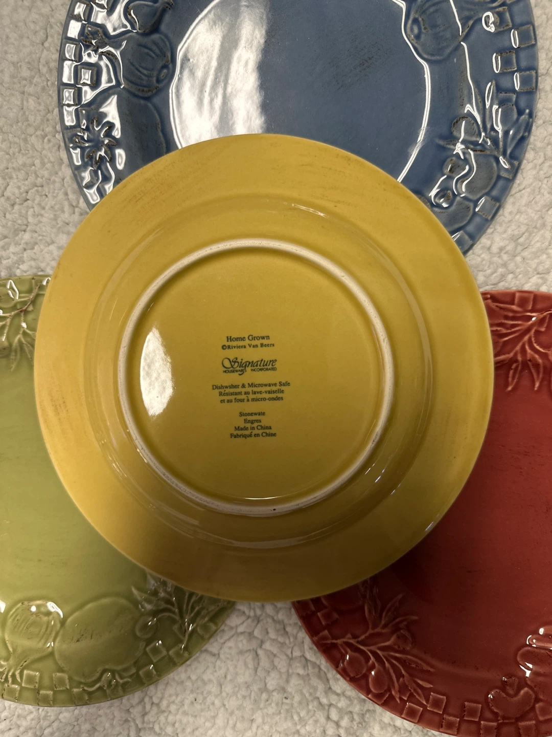 Everware Home Grown Set of 4 Plates - 8 1/4" - photo 2